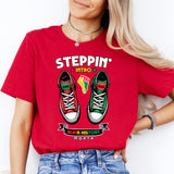 Stepping Into Juneteenth Shirt, Juneteenth Heart Shirt, Juneteenth Shirt