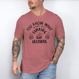 You Know What Rhymes With Camping Alcohol Shirt, Camper T Shirt