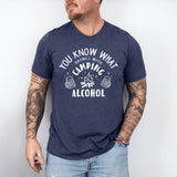 You Know What Rhymes With Camping Alcohol Shirt, Camper T Shirt