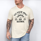 You Know What Rhymes With Camping Alcohol Shirt, Camper T Shirt