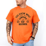 You Know What Rhymes With Camping Alcohol Shirt, Camper T Shirt