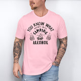 You Know What Rhymes With Camping Alcohol Shirt, Camper T Shirt