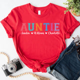 Personalized Mom Shirt, Mom Shirt With Kid Names, Kids Names Mom Shirt, Shirt For Mom