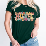 Floral Nurse Shirt, New Nurse Shirt