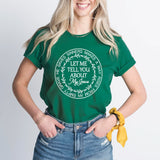 Let Me Tell You About My Jesus, Religious T-Shirt, Jesus T-shirt, Prayer Shirt