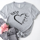 Personalized Nana, Custom Grandma Shirt, Kids Names Nana Shirt, Shirt For Grandma