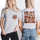 In My Football Mom Era Shirt, Football Mom Shirt, Mom Era Shirt, Game Day Shirt, Retro Football Mom, Football Mom Gift