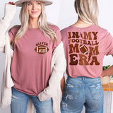 In My Football Mom Era Shirt, Football Mom Shirt, Mom Era Shirt, Game Day Shirt, Retro Football Mom, Football Mom Gift