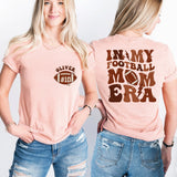 In My Football Mom Era Shirt, Football Mom Shirt, Mom Era Shirt, Game Day Shirt, Retro Football Mom, Football Mom Gift