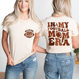 In My Football Mom Era Shirt, Football Mom Shirt, Mom Era Shirt, Game Day Shirt, Retro Football Mom, Football Mom Gift