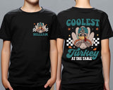 Custom Coolest Turkey Shirt, Personalized Thanksgiving Shirt