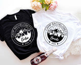 Camp Bachelorette Shirt, Bride Tribe Camping Shirt