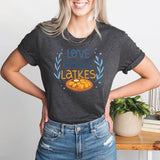 Love Peace Latkes Shirt, Happy Hanukkah Shirt