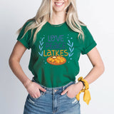 Love Peace Latkes Shirt, Happy Hanukkah Shirt