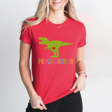 Pregnancy Announcement T-Shirt, Funny Pregnant Shirt, Expecting Mom Tee, Pregosaurus
