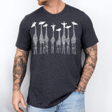 Giraffe Shirt, Zoo Crew Shirt, Animal Lover Gift Tee