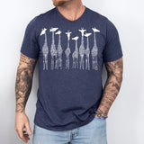 Giraffe Shirt, Zoo Crew Shirt, Animal Lover Gift Tee