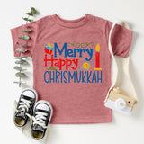 Merry Happy Chrismukkah Shirt, Shine and Bright Like a Menorah, Hanukkah Shirt