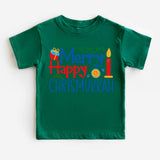 Merry Happy Chrismukkah Shirt, Shine and Bright Like a Menorah, Hanukkah Shirt