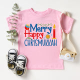 Merry Happy Chrismukkah Shirt, Shine and Bright Like a Menorah, Hanukkah Shirt
