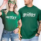Wifey and Hubby Shirts, Mr and Mrs Shirt, Bridal Party Shirt