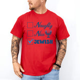 Naughty Nice Jewish Shirt, Happy Hanukkah Shirt, Judaism Shirt