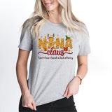 Nana Claus Christmas Shirt, Grandma Xmas Tee, Grandma Claus Shirt, Merry Gigi Shirt, New Gigi Shirt, Grammy Xmas Shirt, Merry Christmas Gigi