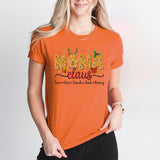 Nana Claus Christmas Shirt, Grandma Xmas Tee, Grandma Claus Shirt, Merry Gigi Shirt, New Gigi Shirt, Grammy Xmas Shirt, Merry Christmas Gigi