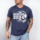 Senior Soccer T-Shirt, School Soccer Shirt, Graduate Shirt, Graduation Tee