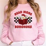 Read More Bohohoks T-Shirt, Santa Claus Shirt, Teacher Christmas Tee