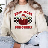 Read More Bohohoks T-Shirt, Santa Claus Shirt, Teacher Christmas Tee