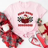 Read More Bohohoks T-Shirt, Santa Claus Shirt, Teacher Christmas Tee