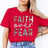 Faith Over Fear Shirt, Christian Mom Shirt, Godly Woman Shirt