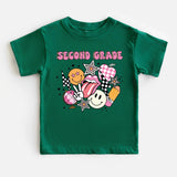 Second Grade T-Shirt, Back To School Shirt, 1st Day of School Tee, Hello Second Grade Tee