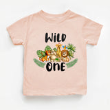Wild One Onesie, First Birthday Bodysuit, Safari Birthday Tees