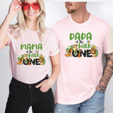 Wild One Onesie, First Birthday Bodysuit, Safari Birthday Tees