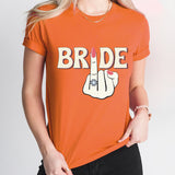 Bride Finger Bachelorette Party Shirt, Funny Bride Shirt