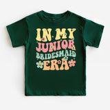 In My Flower Girl Era Shirt, Junior Bridesmaid Shirt