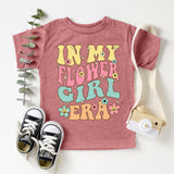 In My Flower Girl Era Shirt, Junior Bridesmaid Shirt