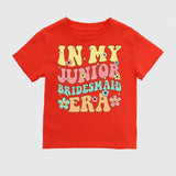In My Flower Girl Era Shirt, Junior Bridesmaid Shirt
