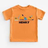 Dumptruck Birthday Shirt, Birthday Boy T-shirt, Kids Birthday Tee, Construction Shirt