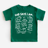 God Says I Am Construction Shirt, Bible Verse T-Shirt