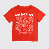God Says I Am Construction Shirt, Bible Verse T-Shirt