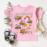 God Says I Am Truck Shirt, Christian Kids Construction T-Shirt