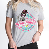 On My Husband's Last Nerve Tee, Funny Wife Life T-Shirt