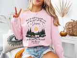 And She Shall Bring Forth A Son Sweatshirt, Glitter Cross Shirt, Bible Verse Shirt