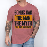 Bonus Dad Shirt, Shirt for Step Dad