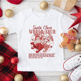 Santa Claus World Tour T-Shirt, Santa Claus Shirt, Christmas Sweatshirt