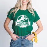 Teaching Is A Walk In The Park Shirt, Dinosaur Teacher Tee, Back To School Shirt