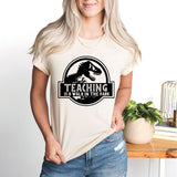 Teaching Is A Walk In The Park Shirt, Dinosaur Teacher Tee, Back To School Shirt